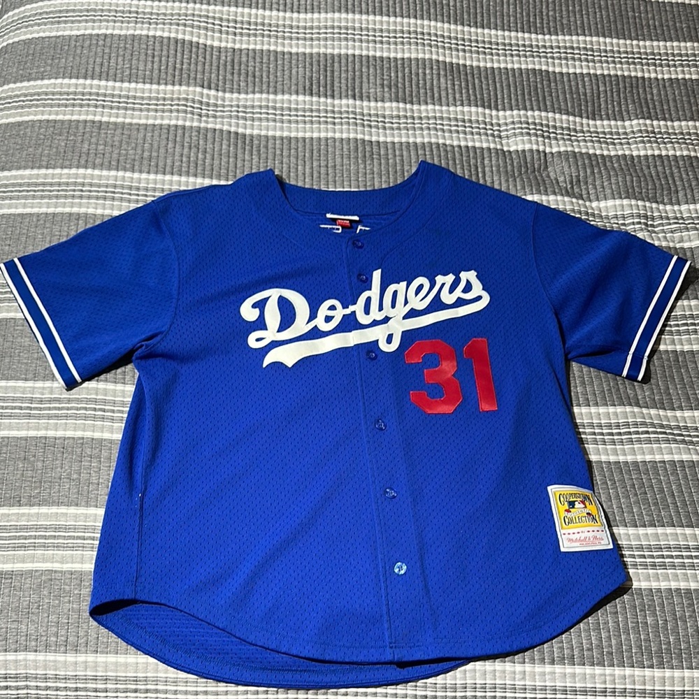 Mike Piazza LA Dodgers Jersey 50th Jackie Robinson Anniversary